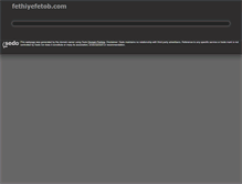 Tablet Screenshot of fethiyefetob.com